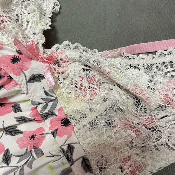 y2k floral lace baby doll top - Picture 5 of 6